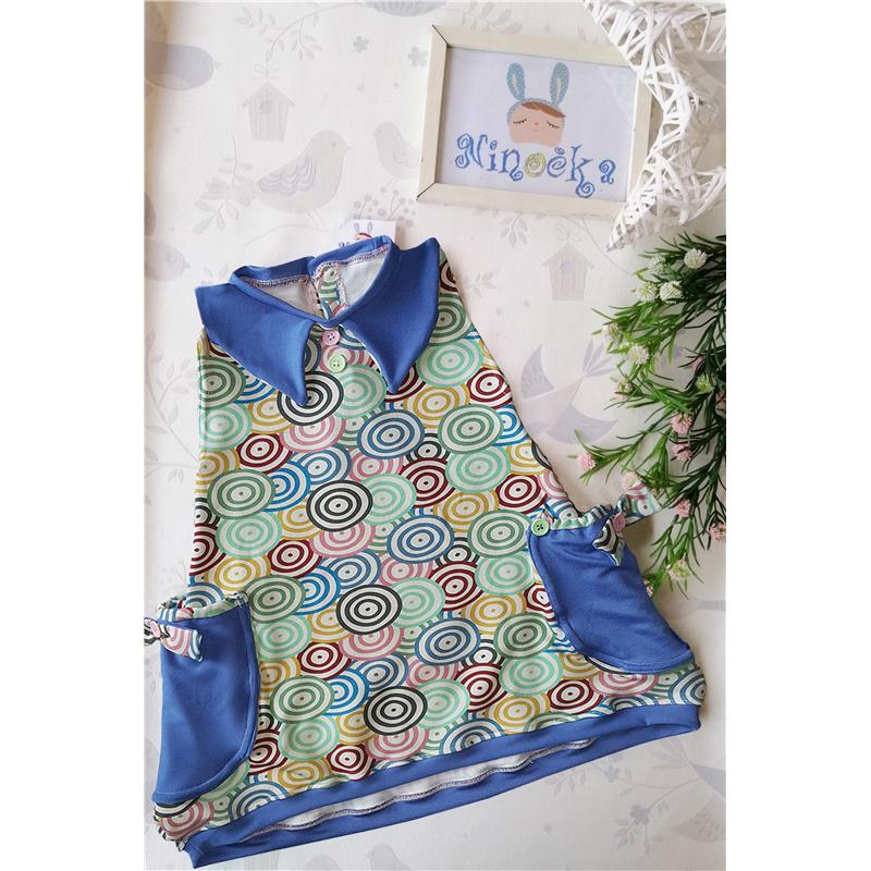 Otroška oblekica Krogi 92