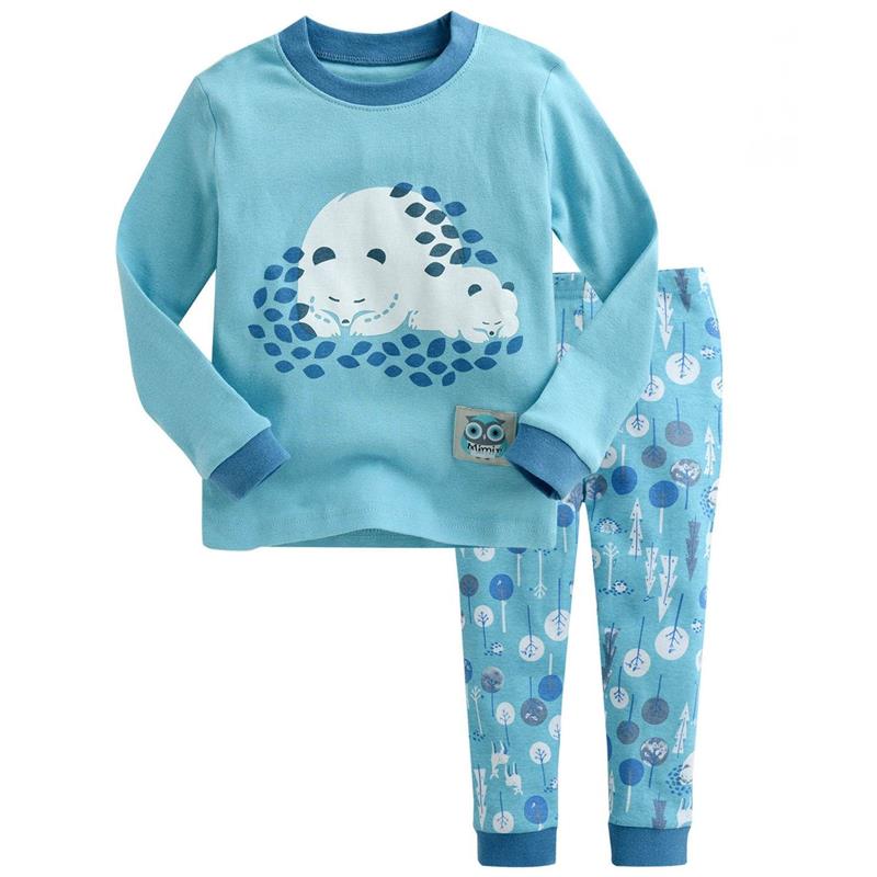 Otroška pižama Speči medvedki