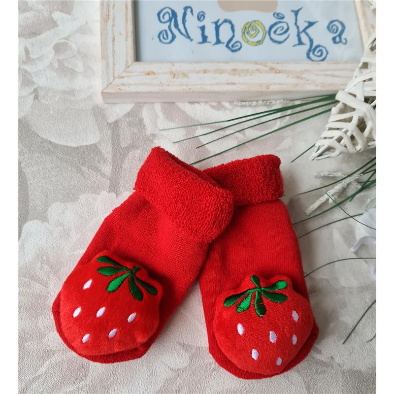 Otroške nogavice Rdeča jagoda