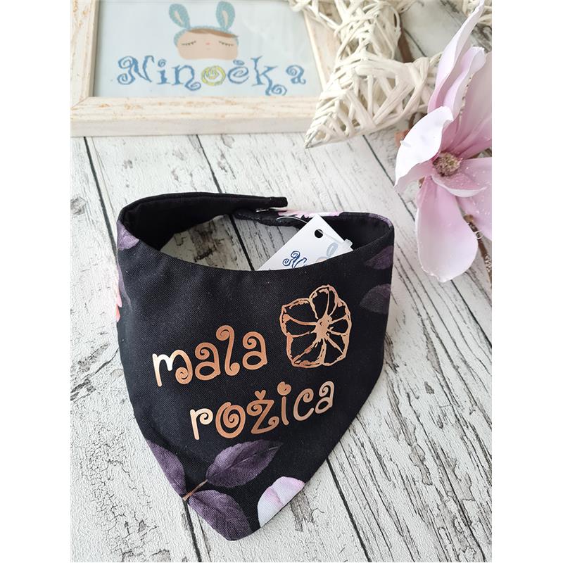 Otroški slinček Mala rožica